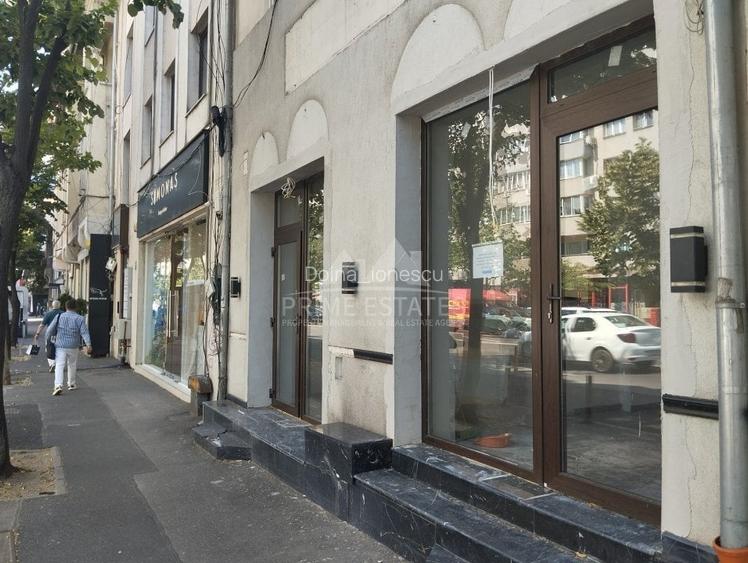De inchiriat spatiu comercial, 2 intrari, cu vitrina la Calea Dorobanti