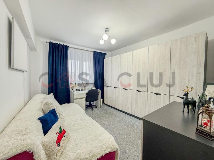 3 camere | Decomandat | Etaj intermediar | 2 balcoane |2 bai - 1