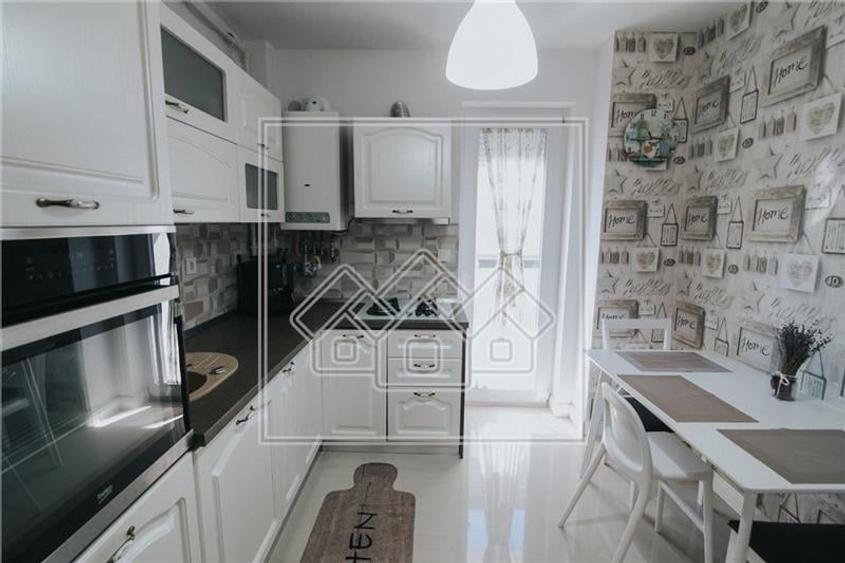 Apartament de vanzare in Sibiu-3 camere, 2 balcoane si garaj subteran - 9