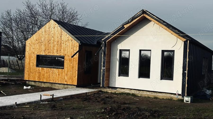 Casa moderna stil scandinav, 3 dormitoare, teren 513 mp Aduna?ii Copaceni | 115.000 - 8