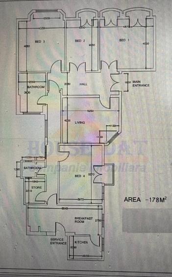 Vanzare apartament 5 camere Cisnigiu, 178 mp, langa blocul Florentin - 4