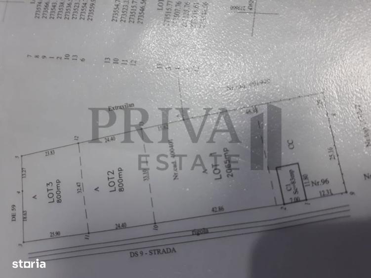 Teren intravilan casa de vacan?a, 800, 2 fs, Surduc - 3