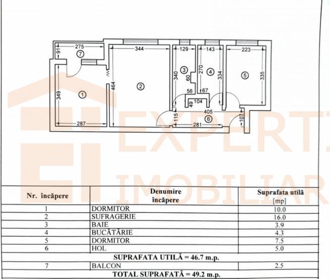 Apartament 3 camere zona Tomis Nord, Constanta - 1