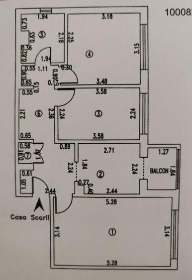 De vanzare apartament 3 camere - 7