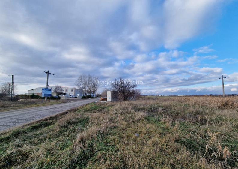 Cornetu, Str Aeroportului, teren 2470mp, deschidere 27ml, ut