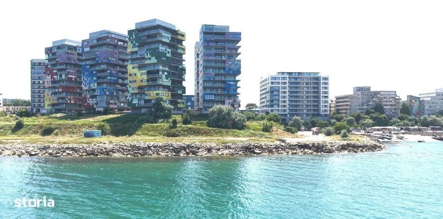 Faleza Nord 2 Camere 105 Mp. Cu Terasa Si Vedere Frontala La Mare - 8