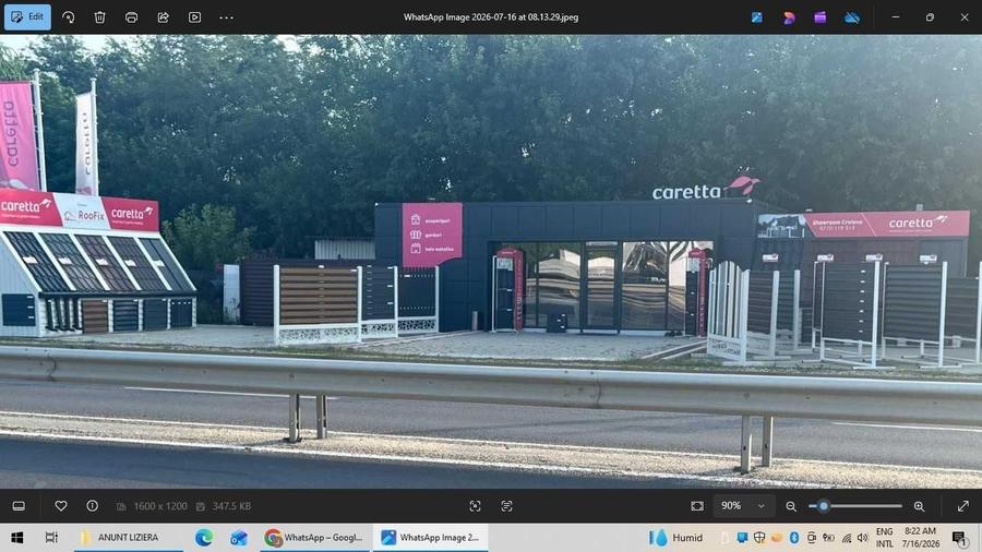 Spațiu comercial, în Preajba