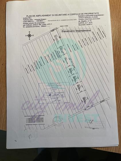 Vanzare teren constructie casa CIOFLICENI - SNAGOV - 3