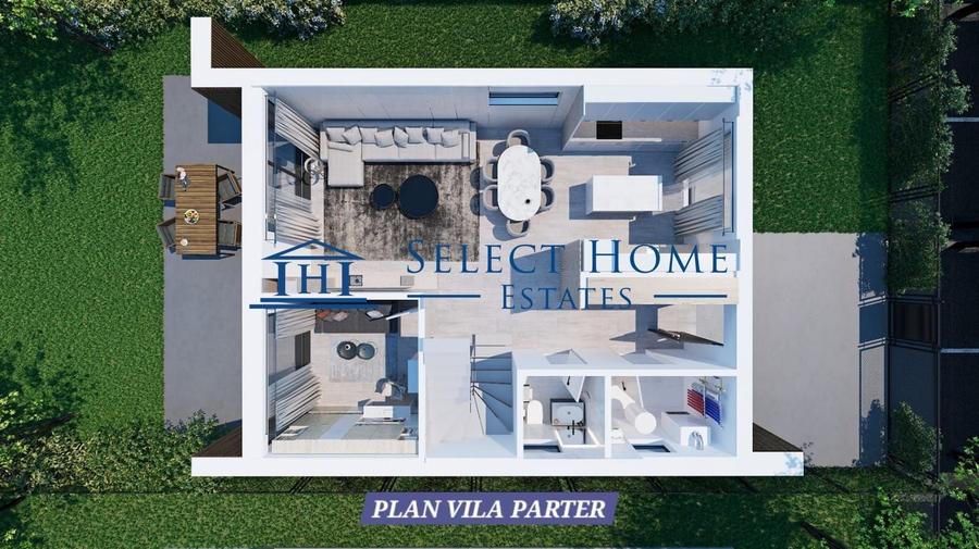 Ansamblu Vile Premium|Langa Padure|Teren400mp|PompaCadura|SistemSmart - 6