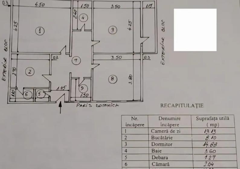 Apartament 3 camere cartier Mal - 1
