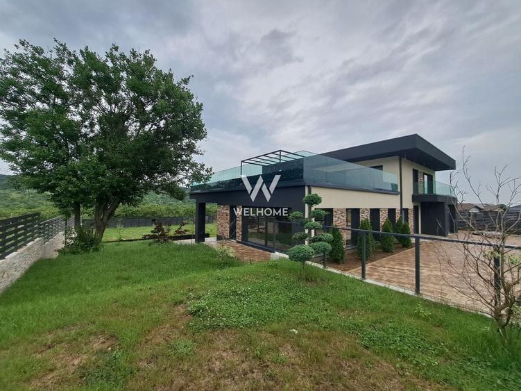 Vilă modernă premium cu piscină interioară, teren 1200 mp și panoramă - 2