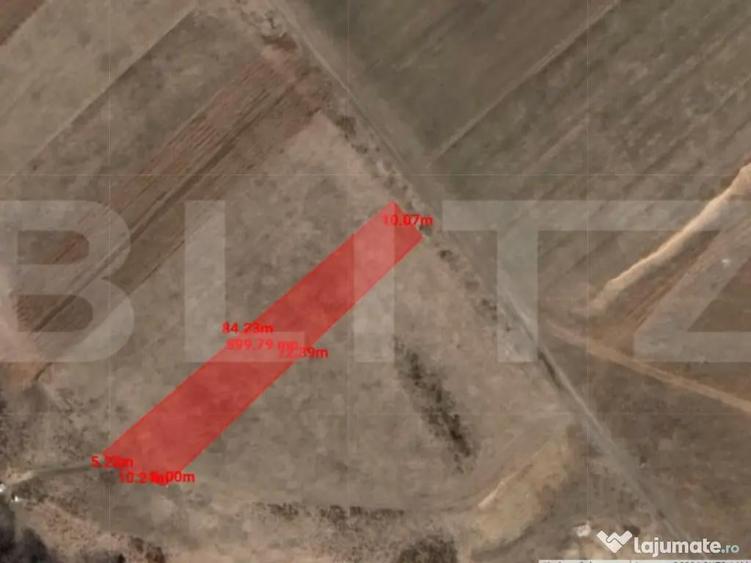 Investitie ! Teren extravilan 1000 mp , front 10 m , Motel - 2
