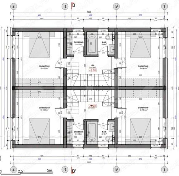 Duplex P+1E, 86 mp utili+ 13mp terasa, 250 mp teren, Mosnita Veche - 2