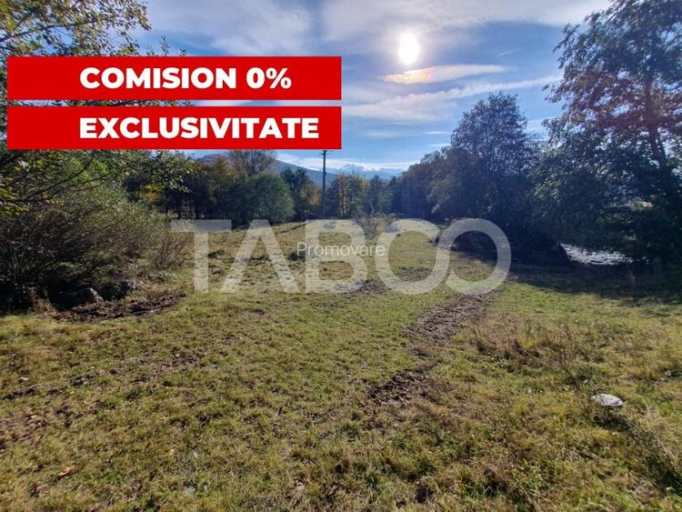 Teren intravilan zona Sambata de Sus 1596 mp de vanzare EXCLUSIVITATE