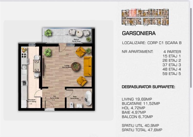 5 Minute Metrou Berceni - Finalizare August 2026 - Studio - 4