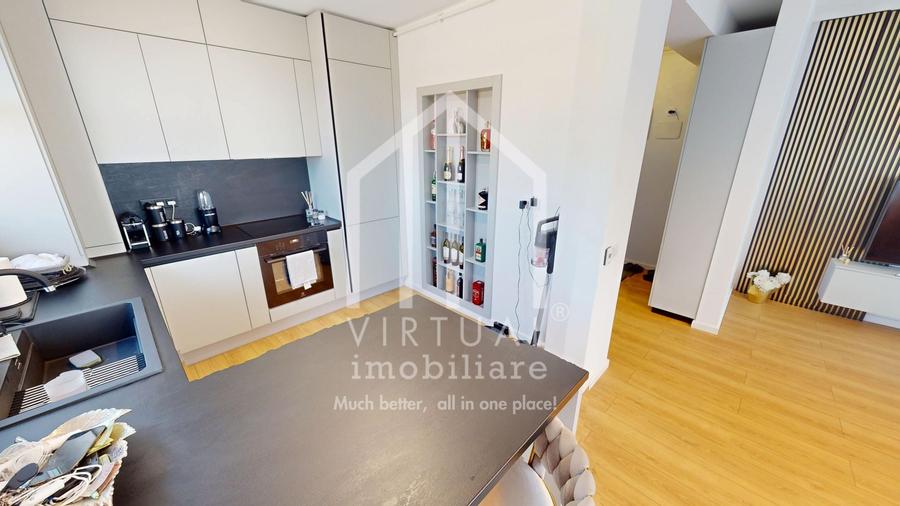 Ap cu 2 camere, 54mp utili, balcon, mobila, parcare, Cristian - 8