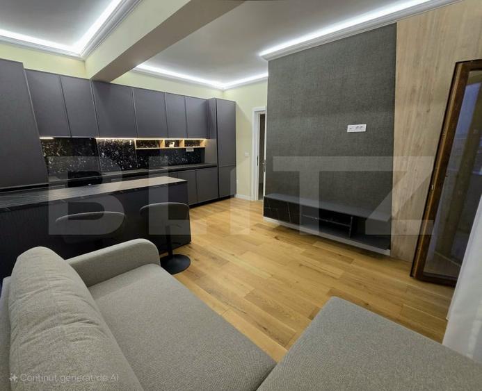 Apartament de 2 camere, mobilat si utilat, platou Galata - 2