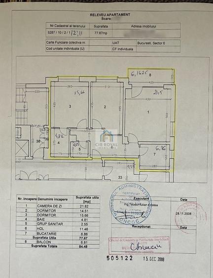 Vând apt. 3 cam. Ten Blocks,Militari,Bd. I. Maniu, bl. 2010, 3 min. metrou Pacii - 37