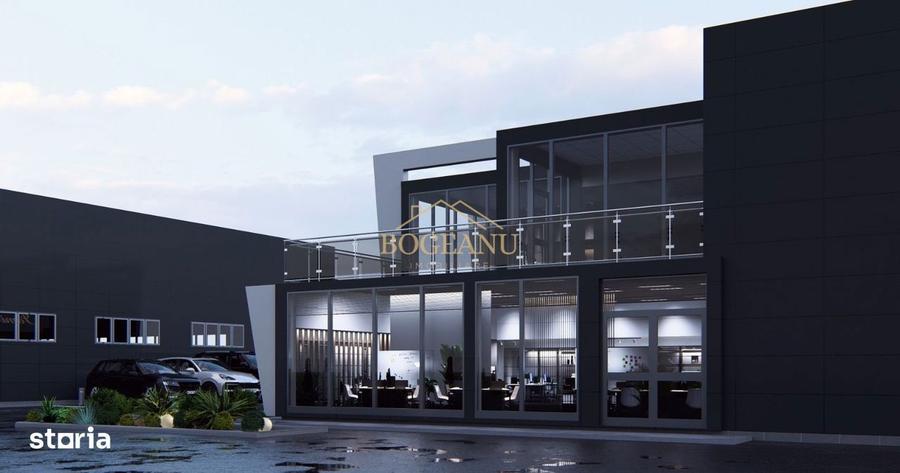 Bg140-Teren Intravilan 17.700 Mp-Dublu Front-Proiect Parc Industrial - 2