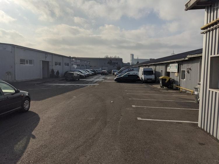 Spatiu depozitare/productie 530mp Aurel Vlaicu 78- in curte cu Unix si Adevarul - 2