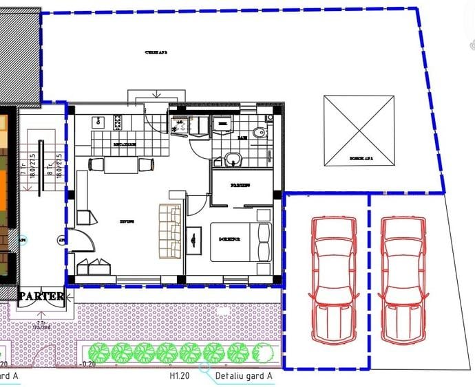 Proprietar, inchiriez apatament 2 camere cu curte, parcare , zona Giurgiului - 1