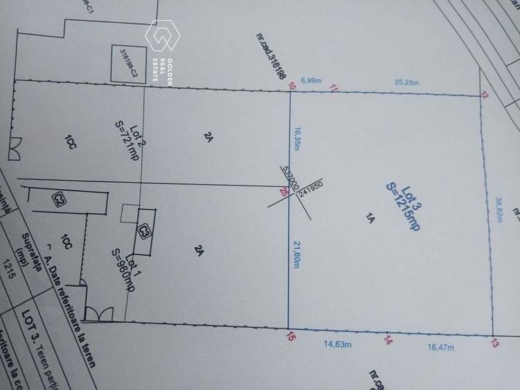 Teren intravilan, Galșa, comision 0% - 6