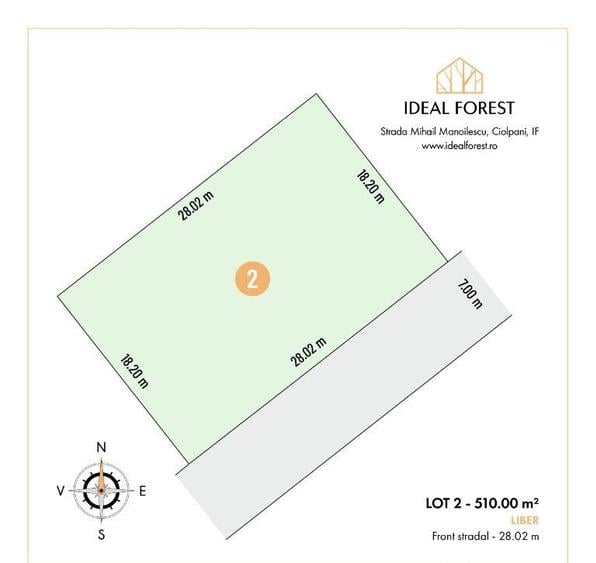 Teren de vanzare,lotizat, Izvorani, Snagov - 4