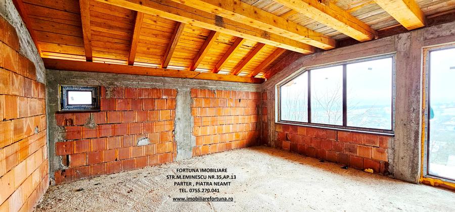 Casa la rosu D+P+E si teren 873 mp, sat Bistrita - 5