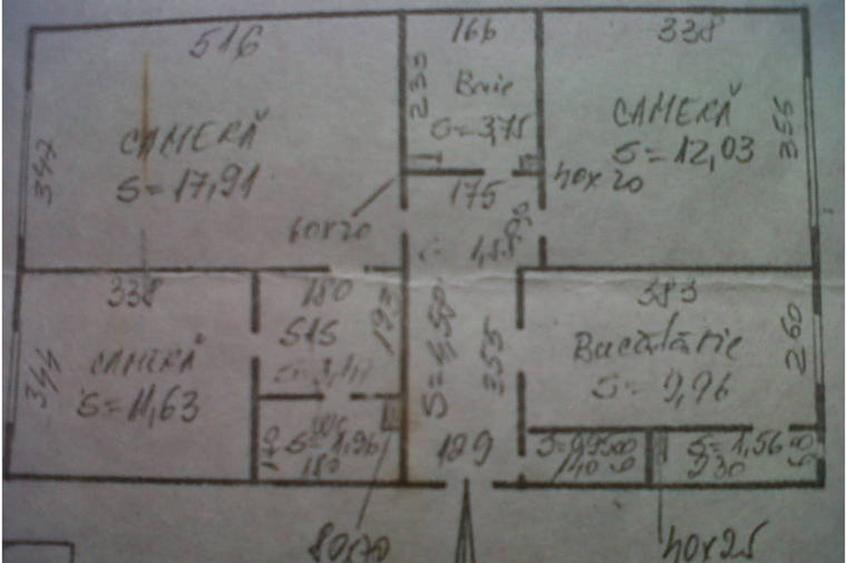 Apartament cu 3 camere decomandate, confort I, 68mp, superfinisat si mobilat, cu parcare si 2 bai, z - 1