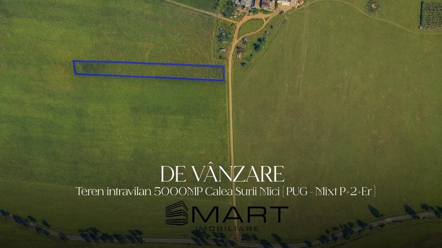 Teren intravilan 5200mp zona Calea Surii Mici - 1