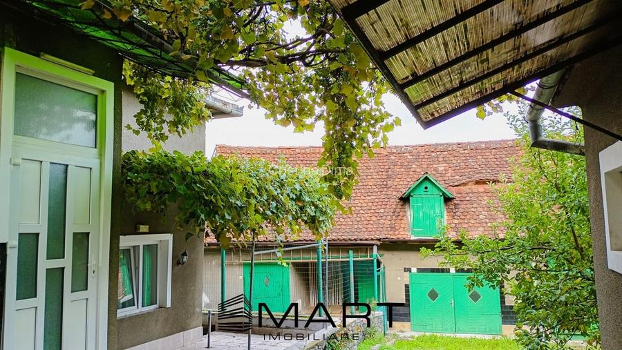 Gospodarie in vatra satului Rasinari - casa cu 4 camere si sura