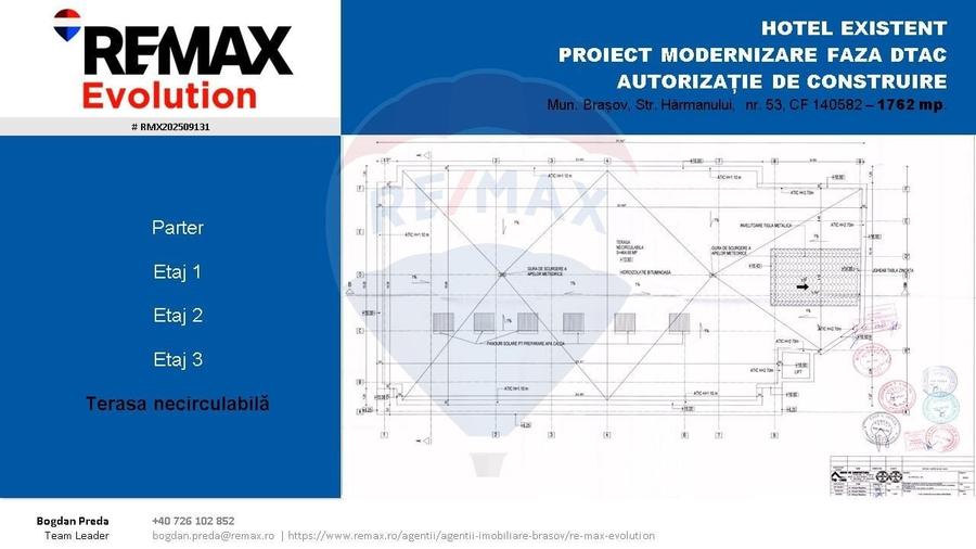 Oportunitate investiție-Clădire cu autorizație hotel și teren BRAȘOV - 23