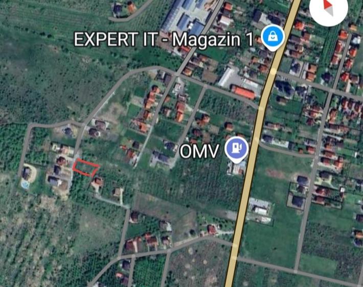 Teren de vânzare 1000 mp cu autorizație de construcție - 1