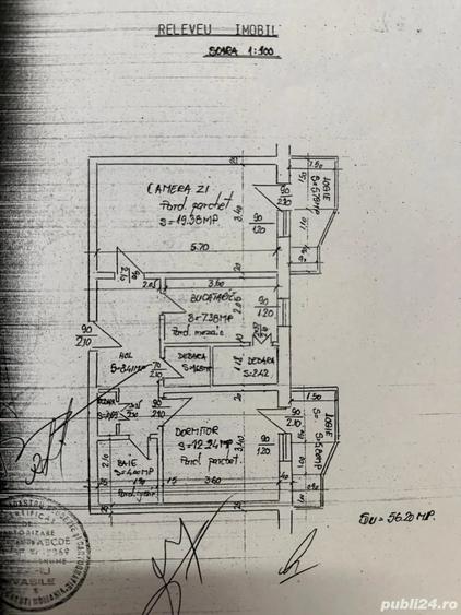 Pascani Apartament 2 camere , langa Primaria Noua - 1