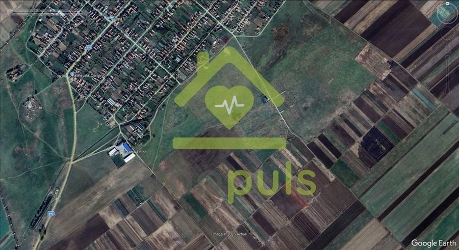 Teren de 5000 mp, în Pesac
