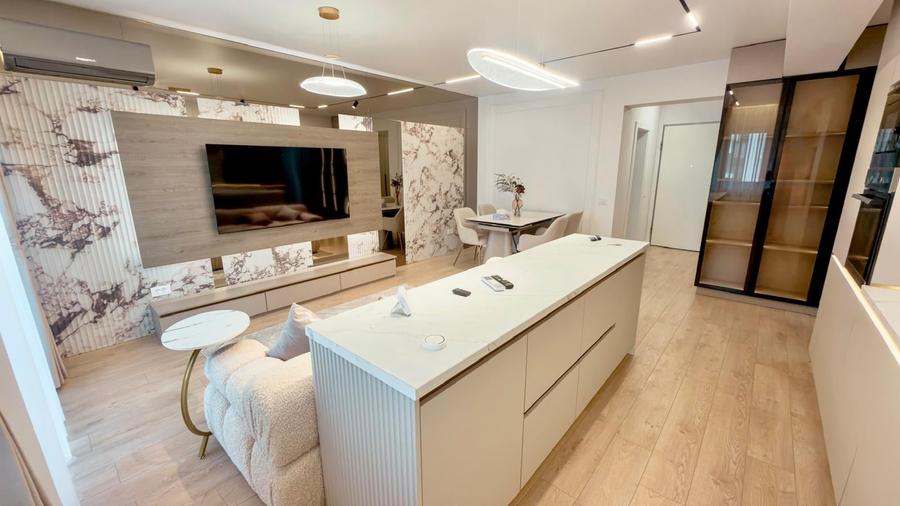 Apartament premium cu 2 camere | Design deosebit | Mobilat, utilat premium | 800 - 4