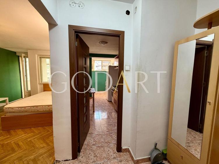 Apartament cu 2 camere semidecomandat în Ștefan cel Mare