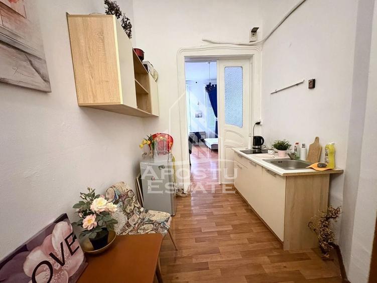 Garsonieră semidecomandată, mobilată în Ultracentral