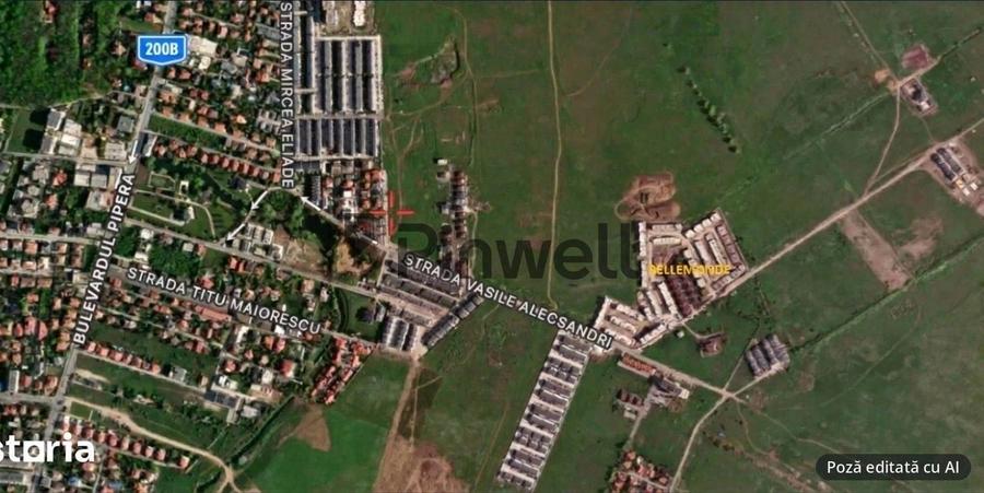 Teren intravilan 2000 mp Pipera–Deschidere 24m–Str.Elisabeta Rizea - 2