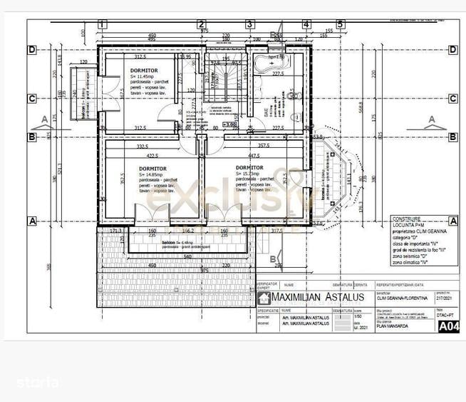 Casă cu 4 camere decomandat cu Teren 488 Mp în Cristian
