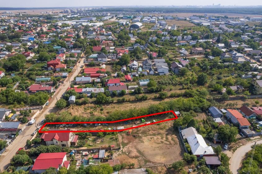 TUNARI - NICOLAE BALCESCU, TEREN CONSTRUCTII 1035 MP, FRONT 11 M! - 12