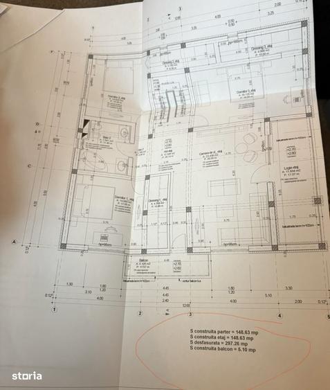 Casa 297 mp cu teren 870 mp - 2