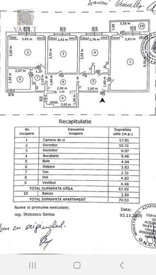 APARTAMENT 3 CAMERE-SEBASTIAN-SCOALA 280-MOBILAT-UTILAT - 9