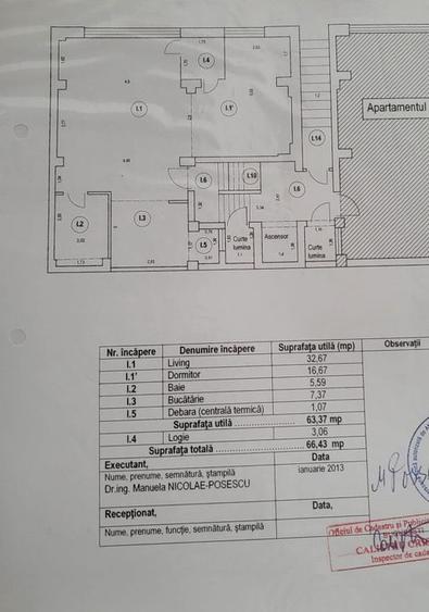 ELEGANT, DOROBANTI - de vanzare apartament 2 camere, 66.5 mp, etaj 1/3 - 14