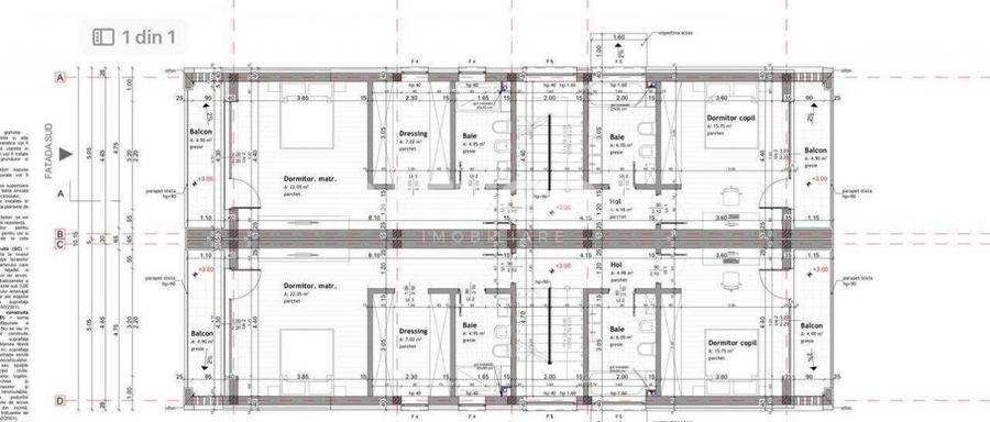 Casa Finisata | 193Mp  cu  Terasa Panoramica 65Mp | Parcare | Cart. Tineretului - 15