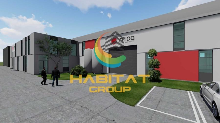 Hală industrială cu poduri rulante și putere 1,8 MW – 2400 mp | Popești-Leordeni - 1