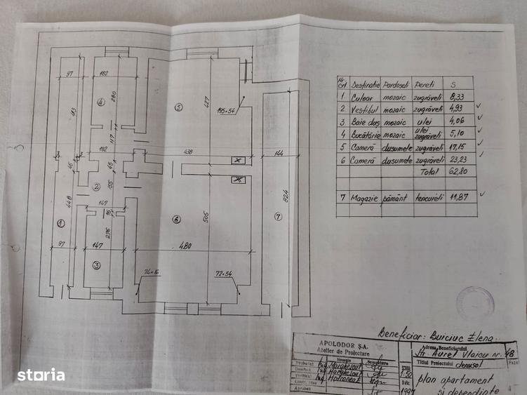 2 camere de vanzare Direct Proprietar str Aurel Vlaicu nr 48. - 15