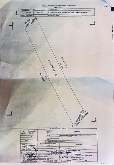 TEREN INTRAVILAN | BALOTESTI | DESCHIDERE 40 M LA LAC | 9.919 MP | LAHOVARI | - 6