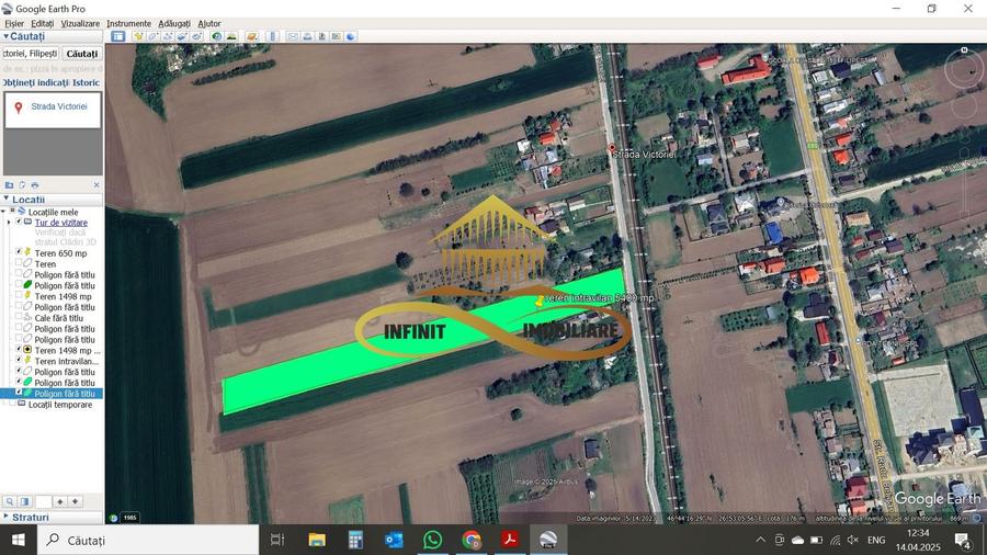 Teren intravilan 5400 mp de vanzare Filipesti / Bacau - 4