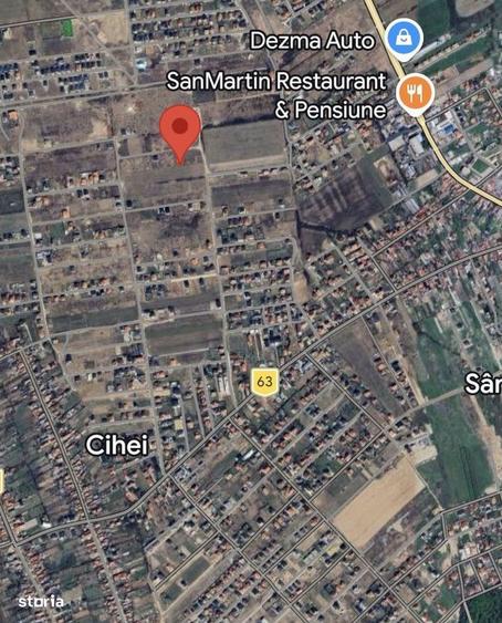 Teren Intravilan Sanmartin 1391mp - 2